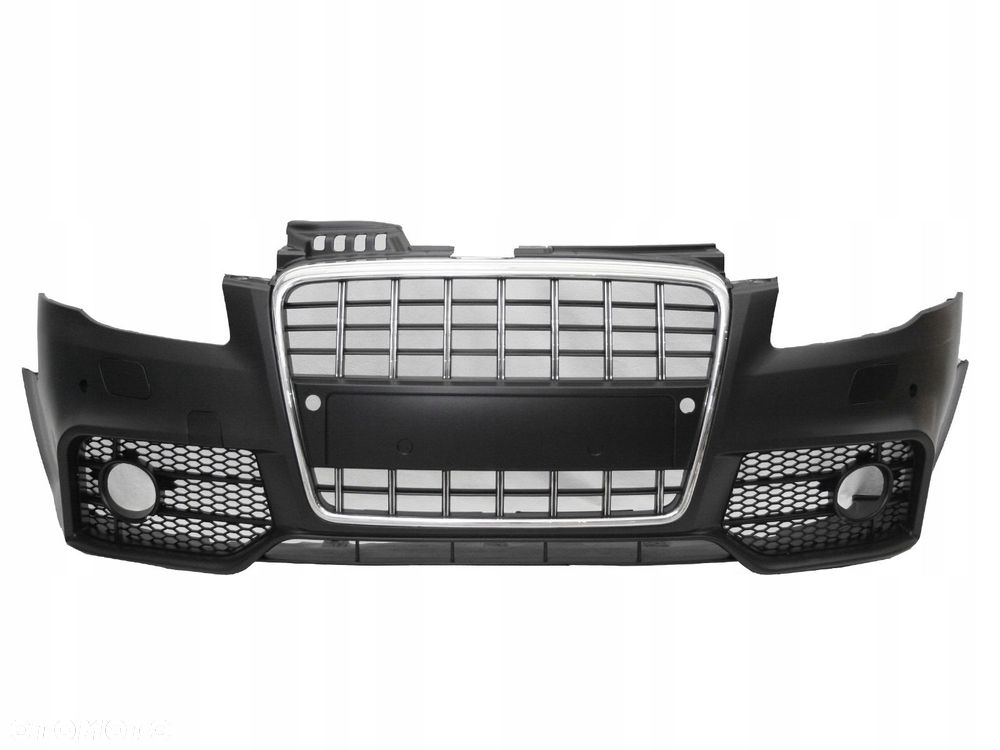 Zderzak przod pdc Grill Kratki kpl Audi A4 b7 8e 2004-2008 Sport R S4 look - 3