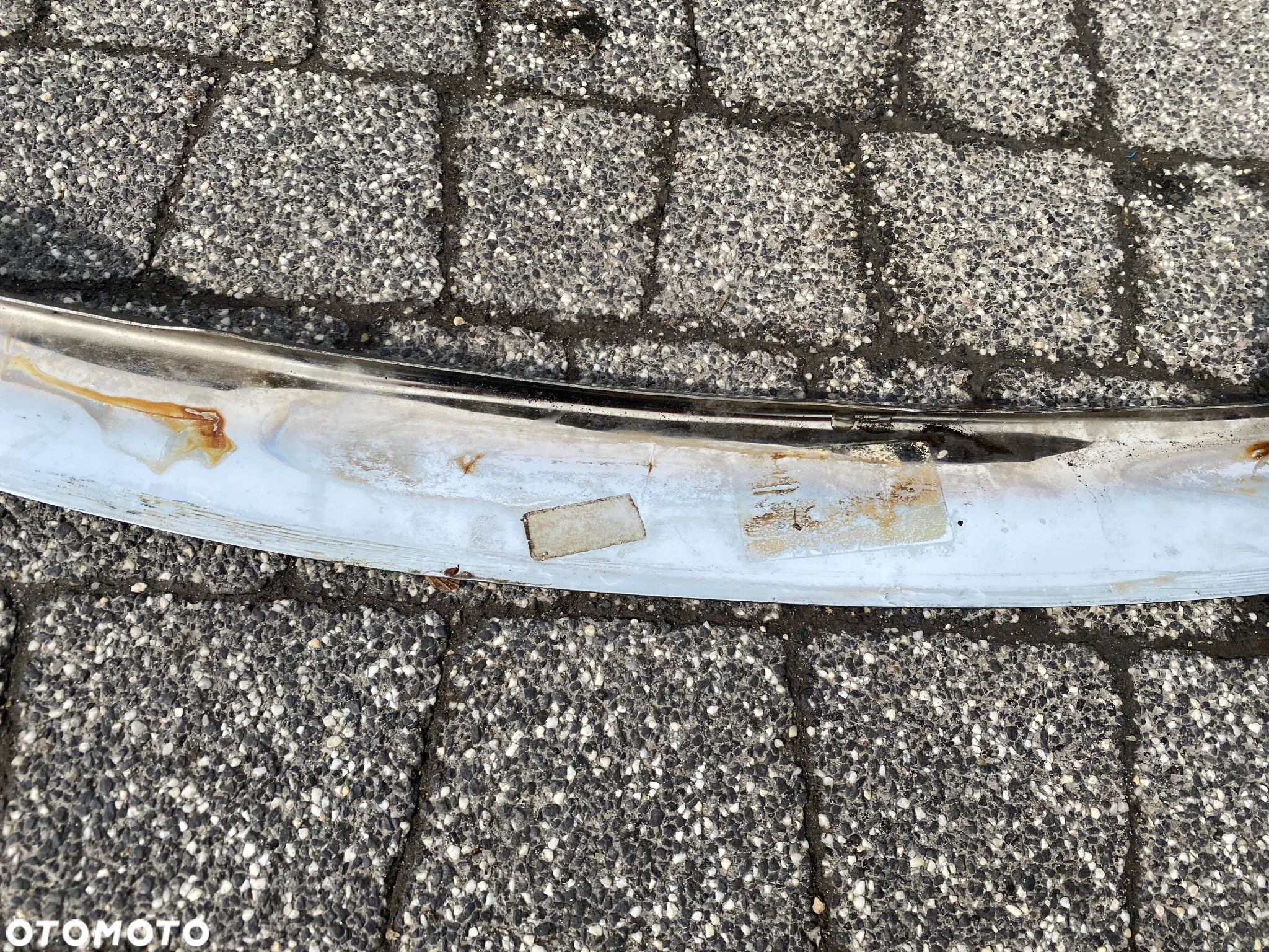 NADKOLE CHROM LEWE PRAWE TYŁ PRZÓD CHROM MERCEDES W107 R107 C107 SLC - 21