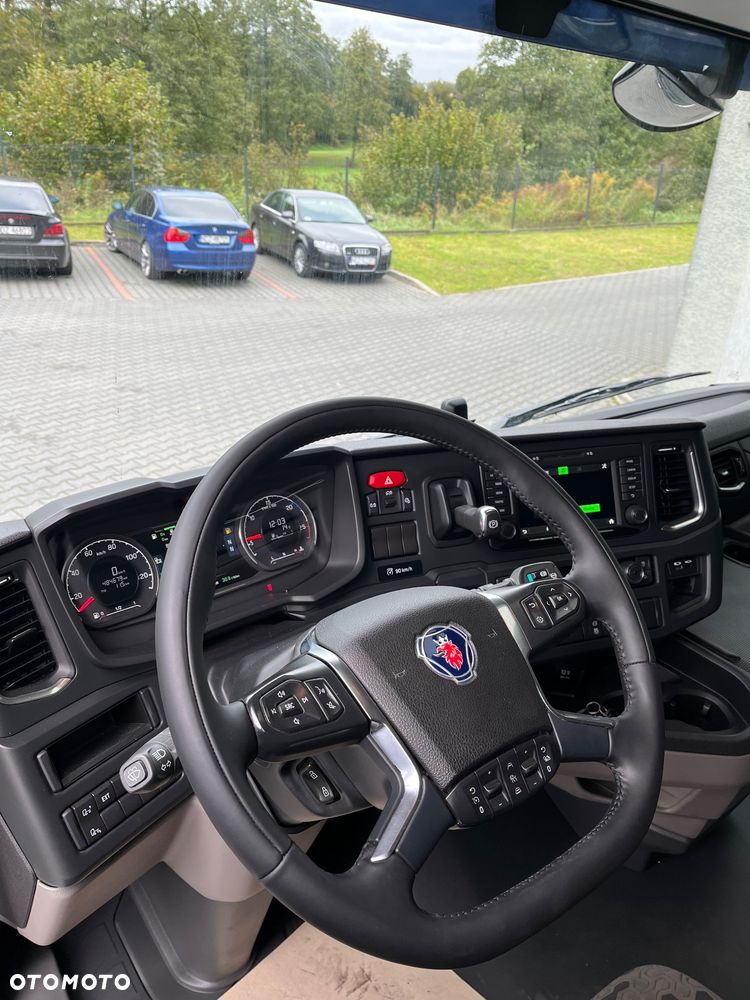 Scania S450 salon Polska klima postojowa - 5