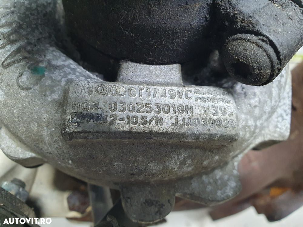 Turbo turbina turbosuflanta 03g253019n 2.0 TDI BMN Volkswagen VW Tour - 9