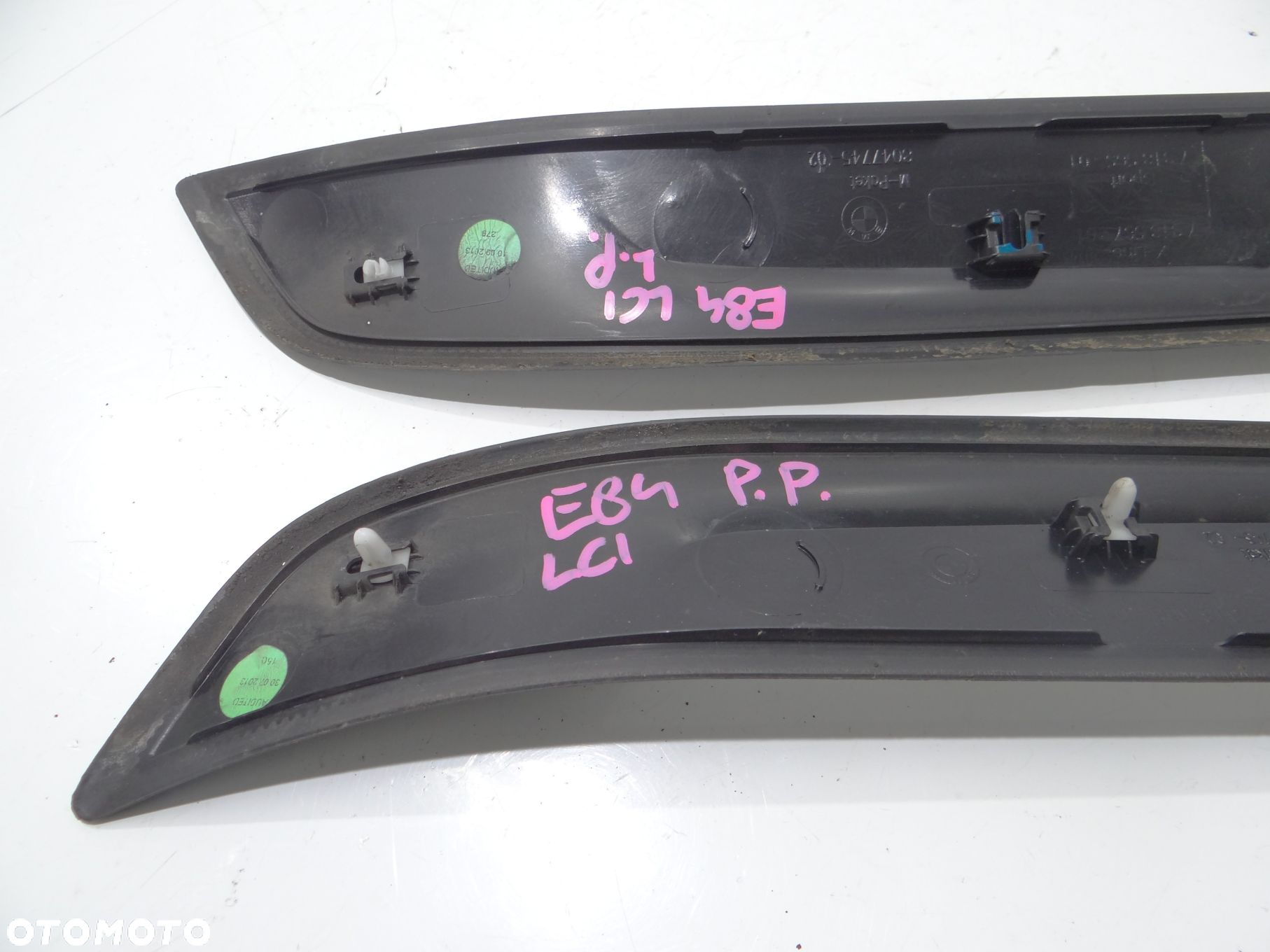 LISTWY PROGOWE BMW X1 E84 M PAKIET OE 8047745 KOMPLET - 9