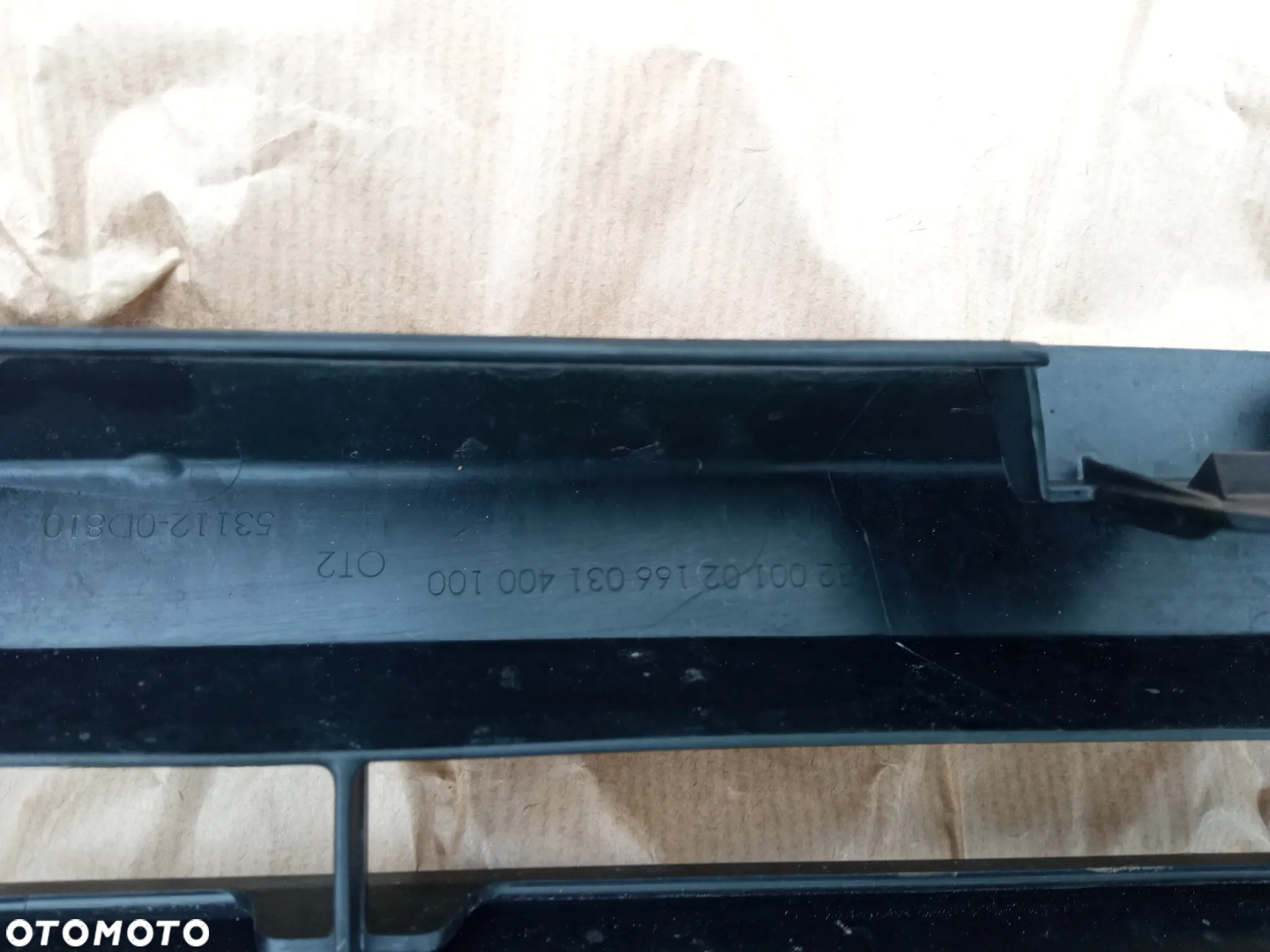 ATRAPA KRATKA ZDERZAKA YARIS IV 53112-K0010 DOLNA PODPORA - 7