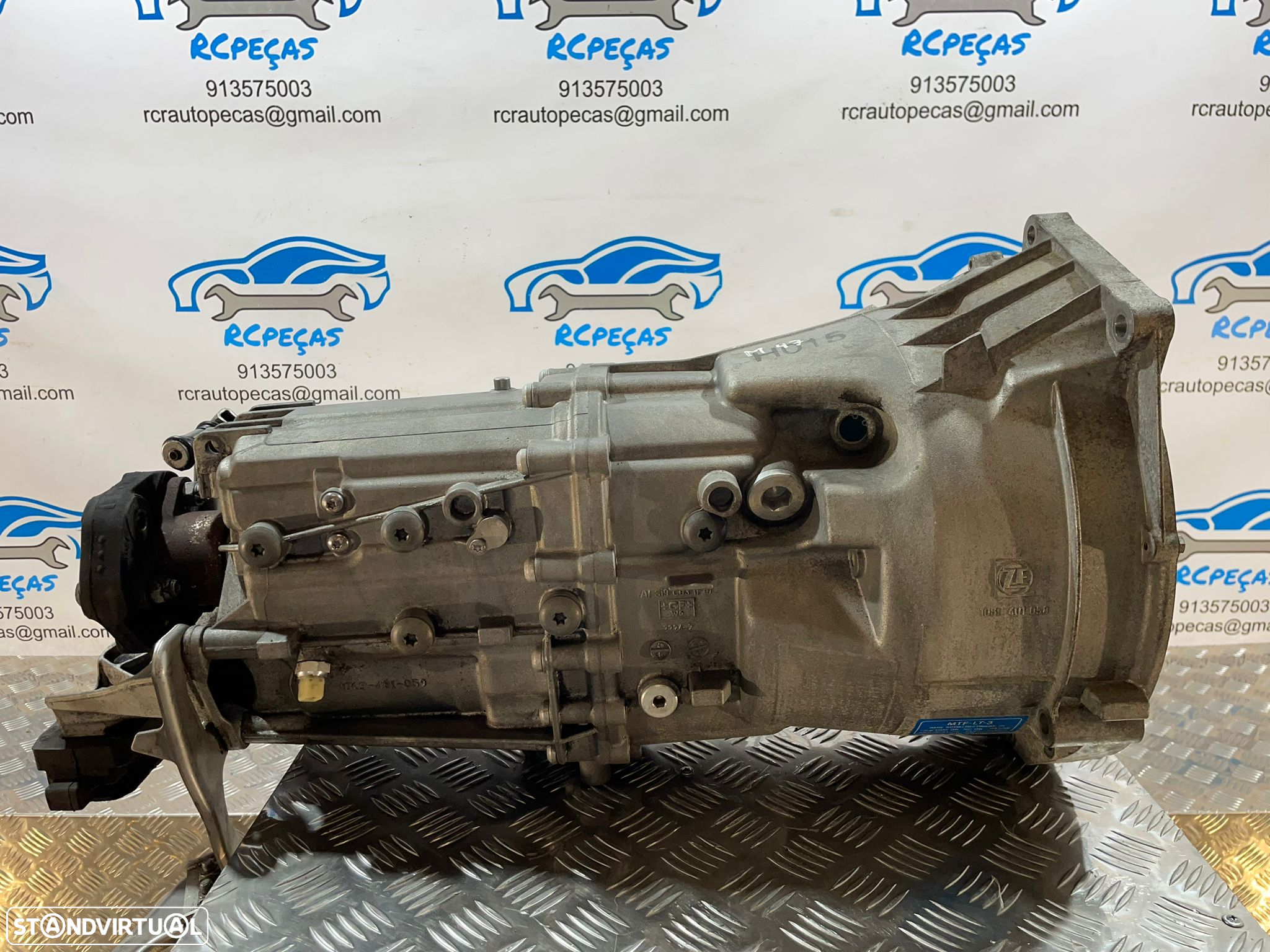 CAIXA VELOCIDADES ORIGINAL ZF BMW 23007533818 7533818 1069401059 1069401058 M47D20 204D4 E91 E46 - 4