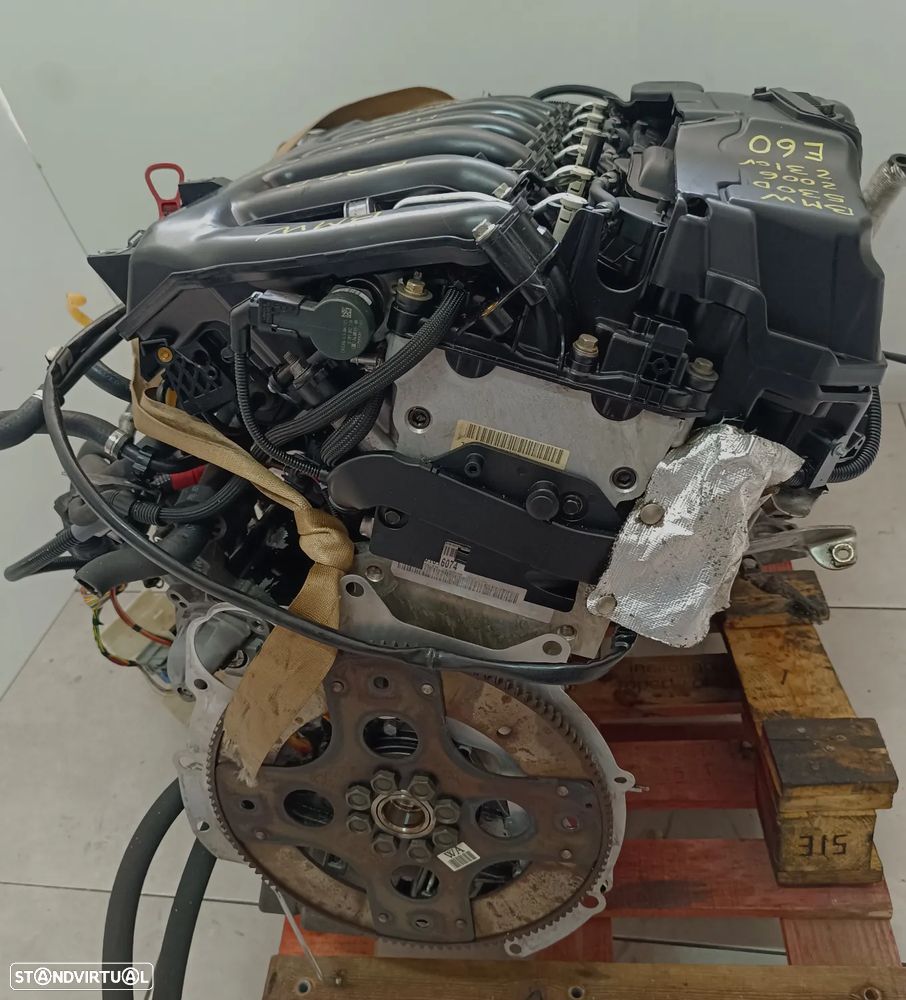 Motor Bmw 530D 231cv E60 M57 306D3 bloco aluminio caixa velocidades 6HP28 047w3e - 10