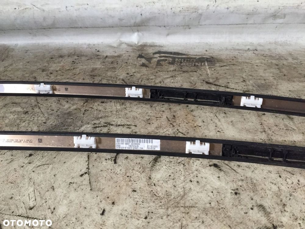 LISTWA DACHOWA LEWA BMW 2 F44 CZARNY MAT - 12