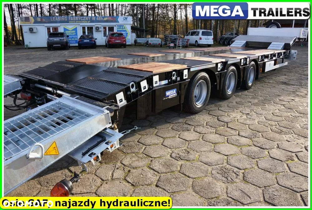 Mega Niska podłoga, DMC 54 T, oś skrętna, najazdy HYDRULICZNE 4,0 M !!! - 31