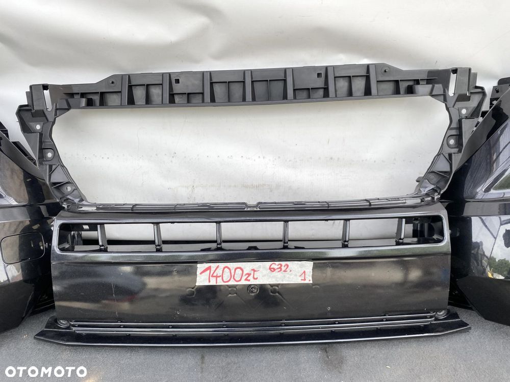 DUCATO BOXER JUMPER 14- ZDERZAK KOMPLET PRZEDNI NAROŻNIKI CZARNY METALIC - 3