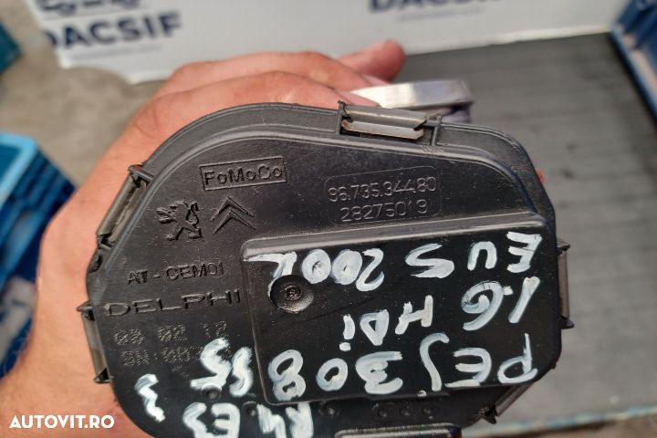 Clapeta acceleratie 28275019 9673534480 28275019 9673534480 Peugeot 3 - 6