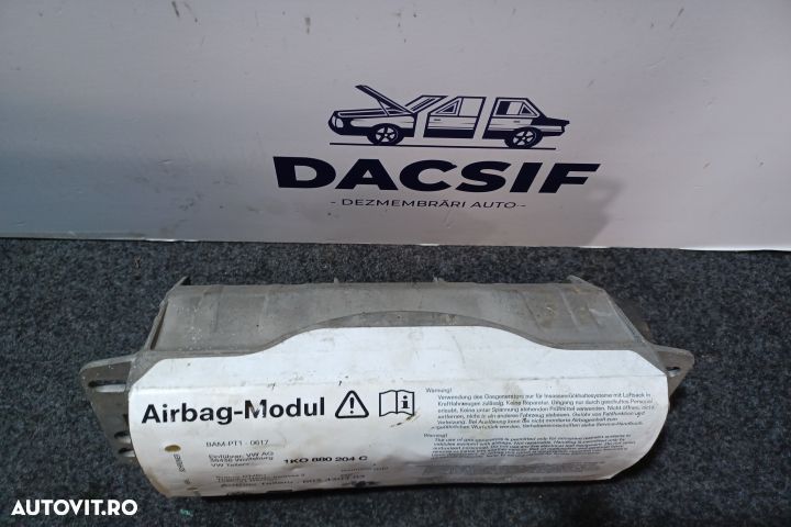 Airbag pasager 1K0880204C Volkswagen VW Golf 5 [2003 - 2009] Hatchbac - 2