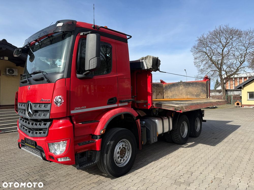 Mercedes-Benz 2648 AROCS wywrotka 6x4, 3-str. MEILLER, BORDMATIC, TERMO! - 2