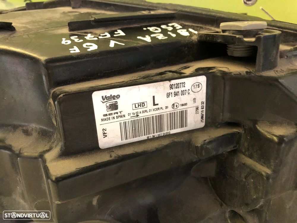 SEAT IBIZA V 6F FAROL FULL LED ESQUERDO - FF739 - 7