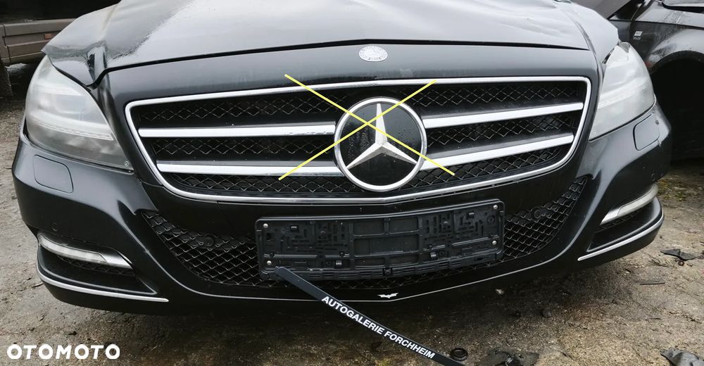 MERCEDES CLS W218 11r ZDERZAK PRZÓD PRZEDNI PDC KRATKI 197U - 2