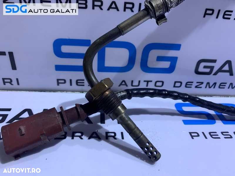 Senzor Temperatura Evacuare Gaze Inaintea FIltrului de Particule Audi A3 8P 2.0 TDI CBEA 2008 - 2013 Cod 03L906088J [B0070] - 3