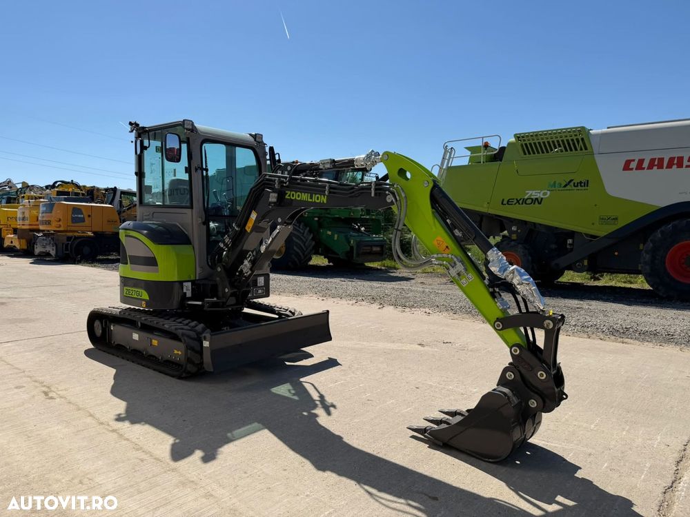 Zoomlion ZE27GU Miniexcavator - 9