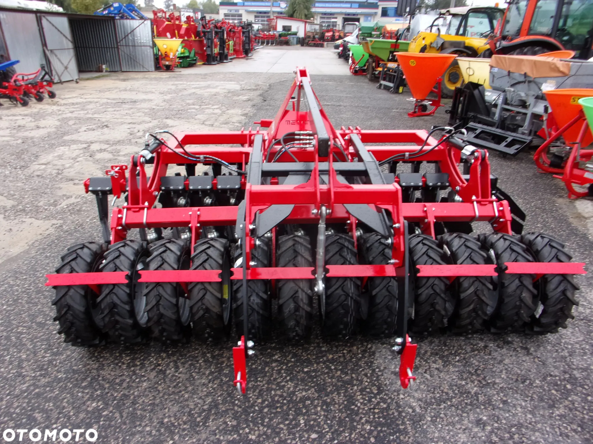 Inny Agregat uprawowy, brona talerzowa ciężka hydraulicznie składana BTCH Euro-Masz 4,0 metry, Agregat uprawowo siewny talerzowy ATUS-300 METANGA z wałem oponowym - 23