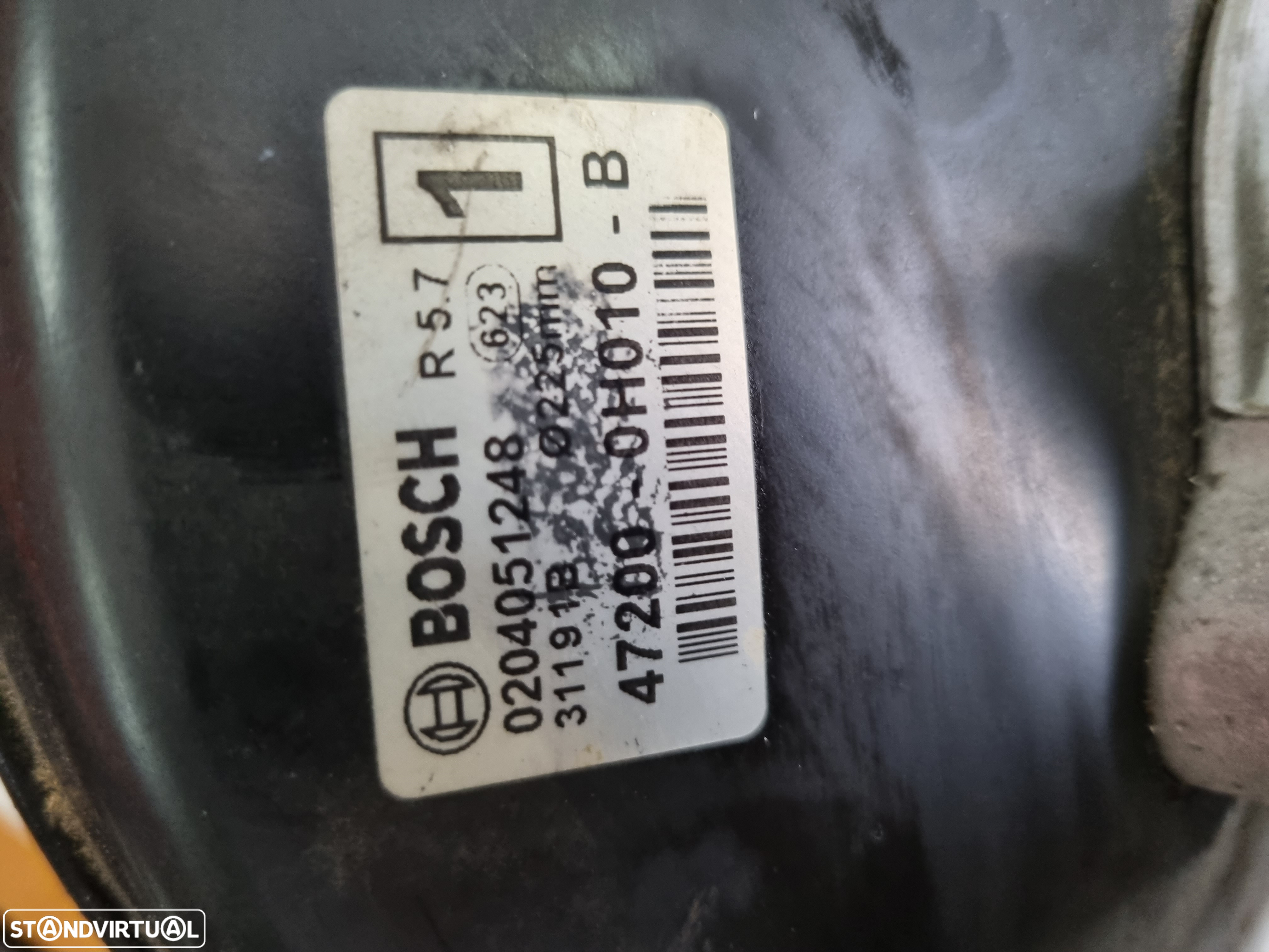 servo freio Peugeot 107 - 2010  Citroen C1- ref : 0204051248 - 4
