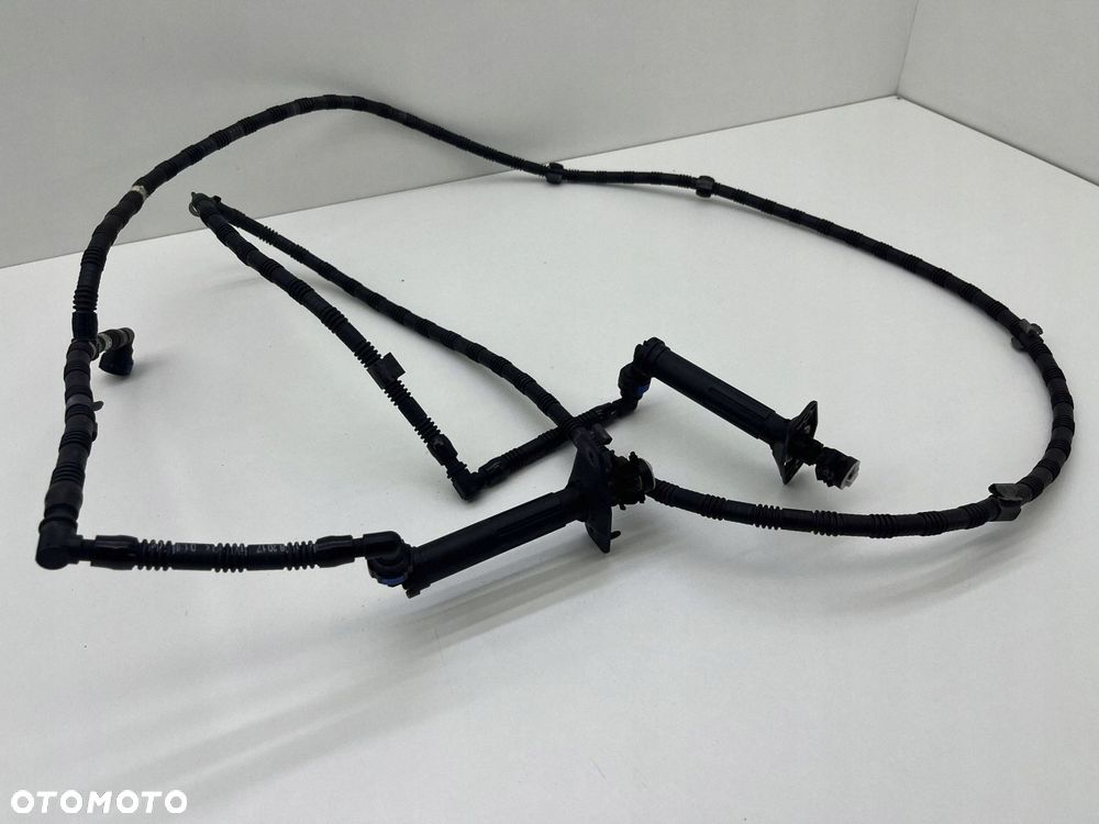 AUDI A6 C7 DYSZA SPRYSKIWACZ LAMPY L+P PRZÓD KOMPLET 4G0955970D 4G0955101A - 1