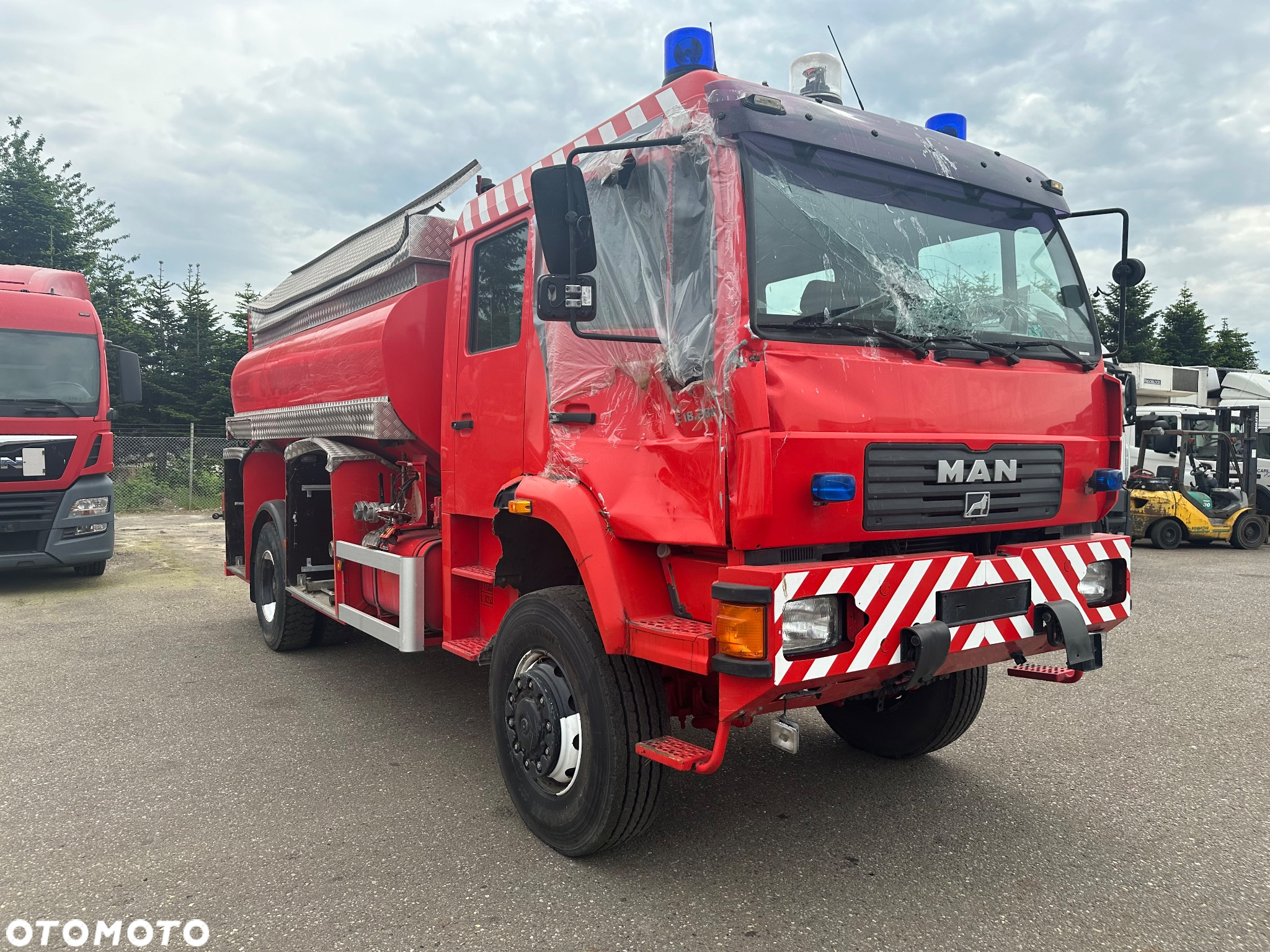 MAN 18.280 4X4  20. TYS KM POZARNICZY  CYSTERNA - 3