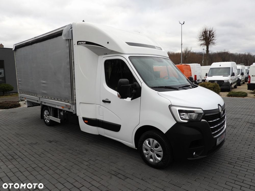 Renault MASTER PLANDEKA 8 PALET TEMPOMAT NAWIGACJA LEDY PNEUMATYKA KLIMATYZACJA  165KM - 5