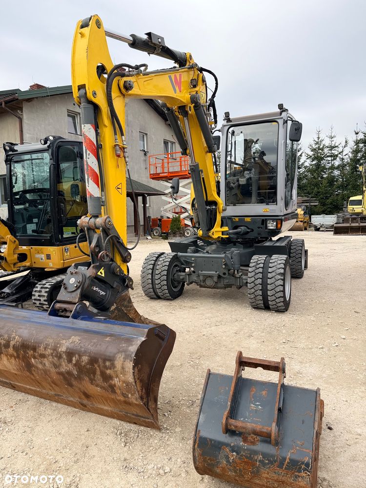 Wacker Neuson Koparka Kołowa 6 TON Wacker NEUSON 6503 -2 Pług Ramię Long 3 Łamane POWERTILT Lenhoff MS03 6503 ew65 - 5