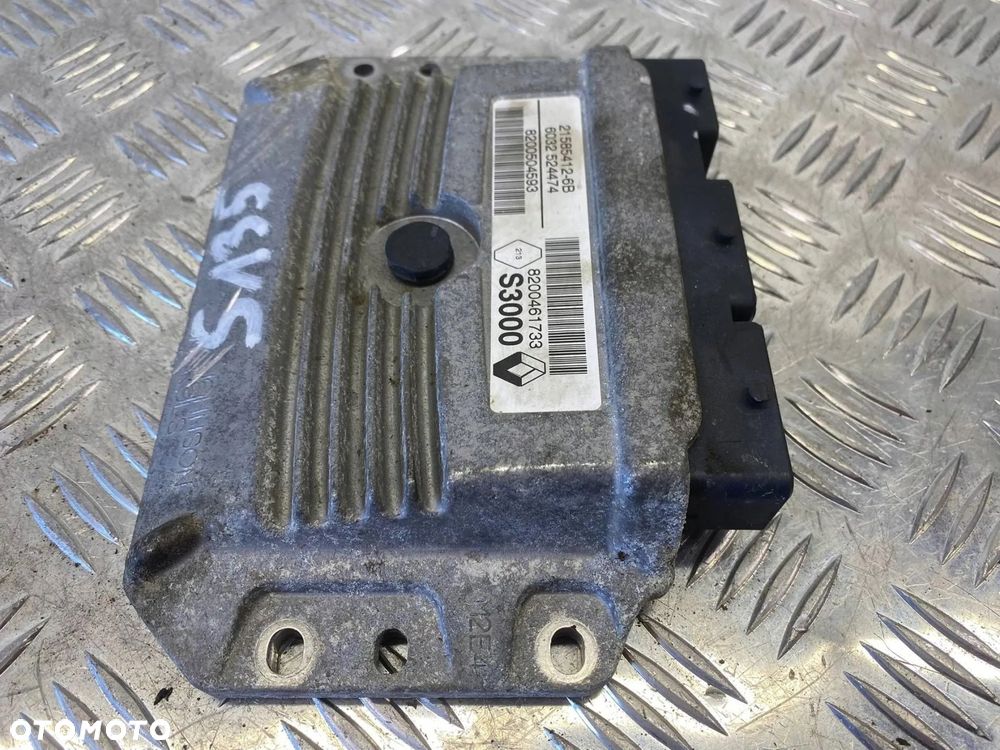 STEROWNIK KOMPUTER SILNIKA MODUŁ RENAULT CLIO III 215854126B 8200504593 - 2