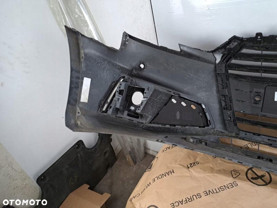 ZDERZAK AUDI A4 B9 8W COMPETITION S-LINE BLACK - 4