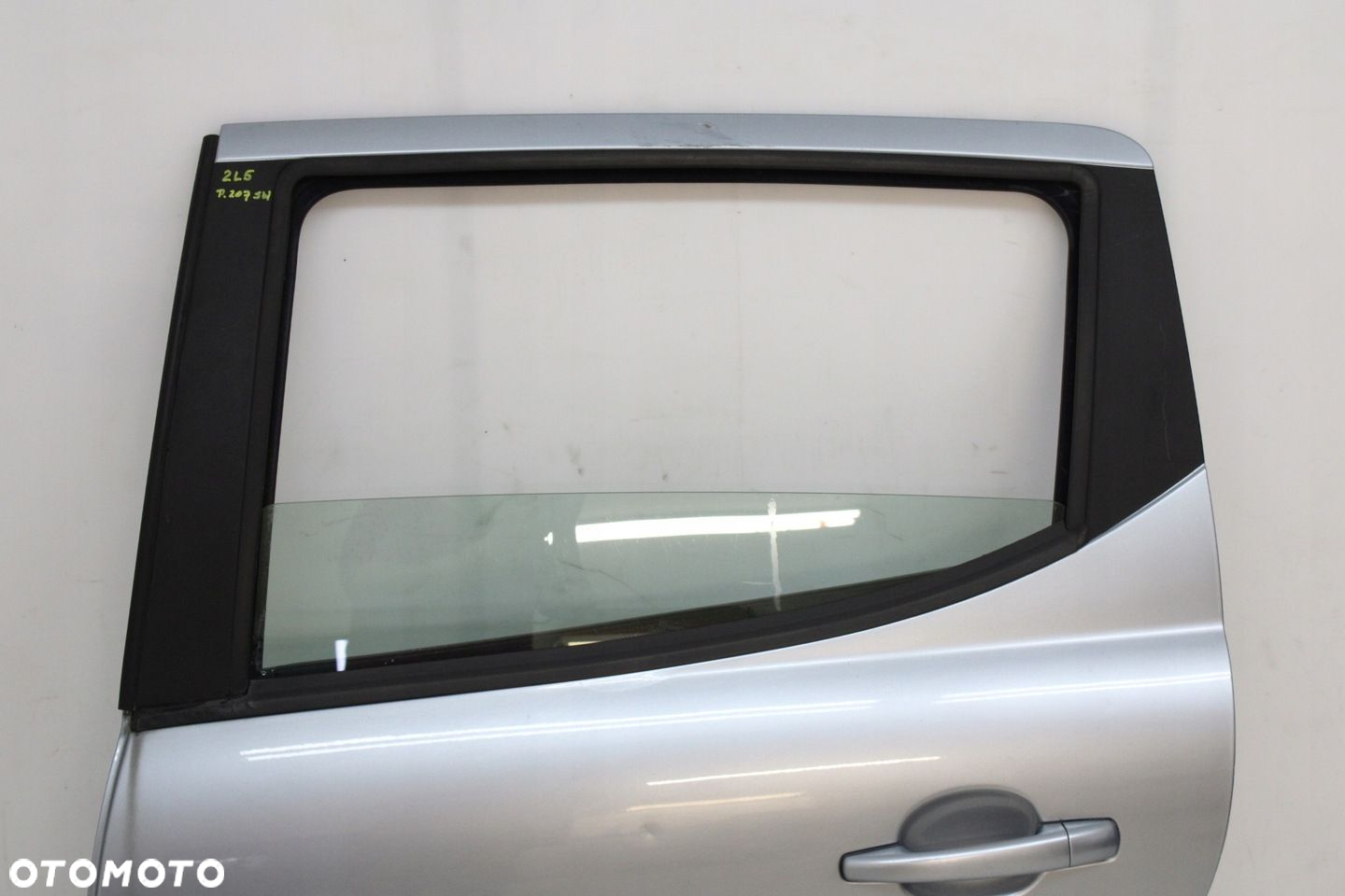 DRZWI LEWE TYLNE LEWY TYŁ PEUGEOT 207 SW KOMBI 2006R- KGZ - KOD LAKIERU - 2