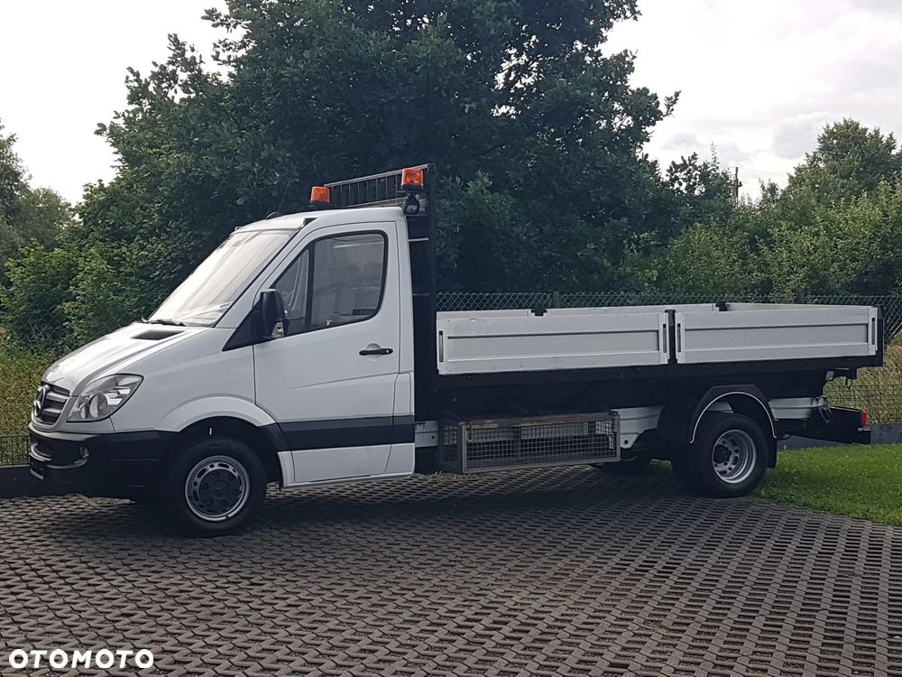 Mercedes-Benz SPRINTER WYWROTKA 3-STRONNA BLIŹNIAKI 4,19x2,04 KIPER KLIMA 516CDI - 2