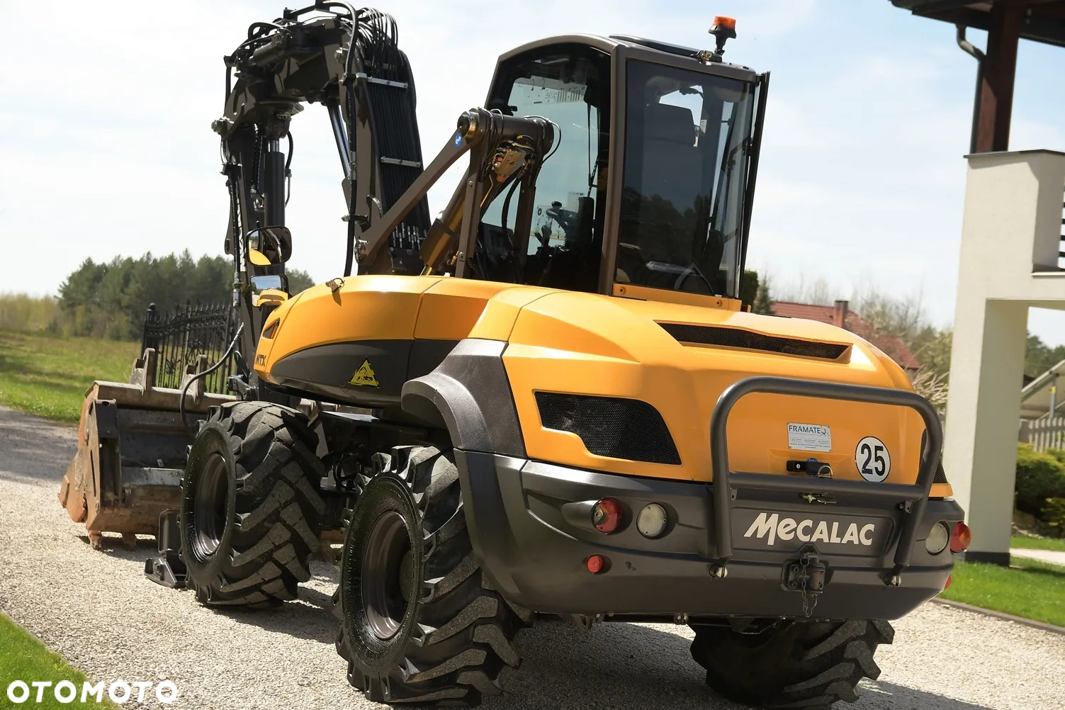 Mecalac Koparka Kołowa MECELAC 12MTX * 2018 * Kpl łyżek * KLIMA * KAMERY * SUPER STAN! - 9