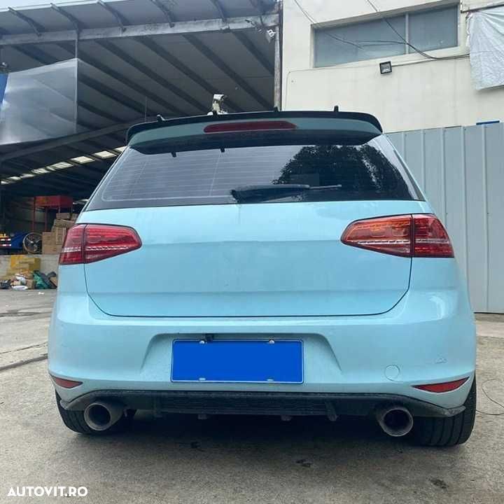 Difuzor Sport Bara Spate Evacuari Simple Volkswagen VW Golf 7 MK7 7.5 - 6