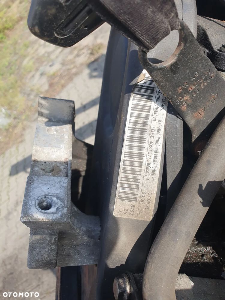 SILNIK 1.6 SR MPI VW SEAT SKODA AUDI 102 KM BSENISKI PRZEBIEG GWARANCJA - 1