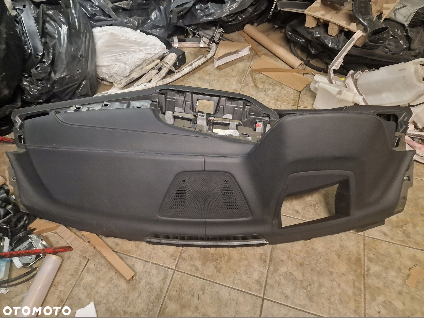 KONSOLA AIRBAG PASY BMW X5 G05 X6 G06 X7 G07 GŁADKA SKÓRA - 1