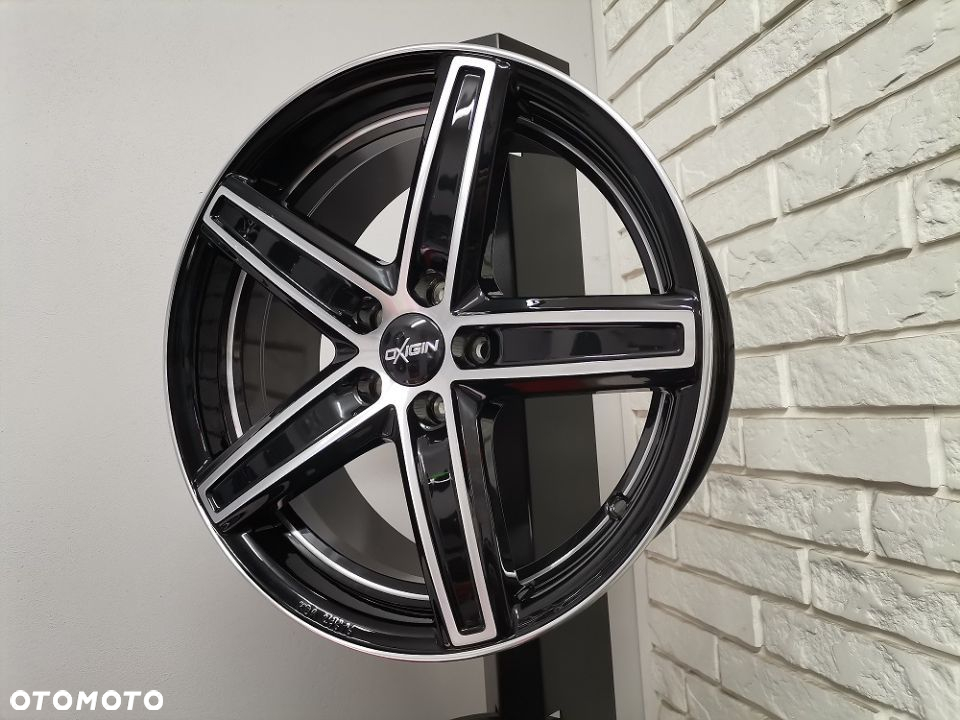 Felgi aluminiowe OXIGIN 18 CONCAVE 5x100r17 et35 AUDI VW SKODA SEAT CZARNY POLER !!! - 6
