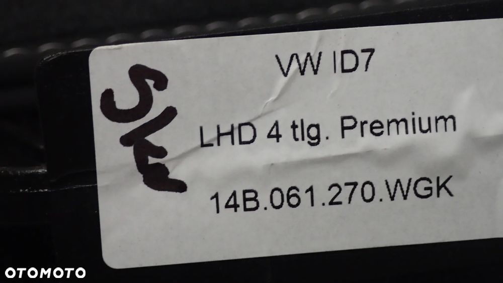 DYWANIKI WELUROWE VW ID 7  14B061270 WGK DOSTĘPNE 3 KOMPLETY - 4