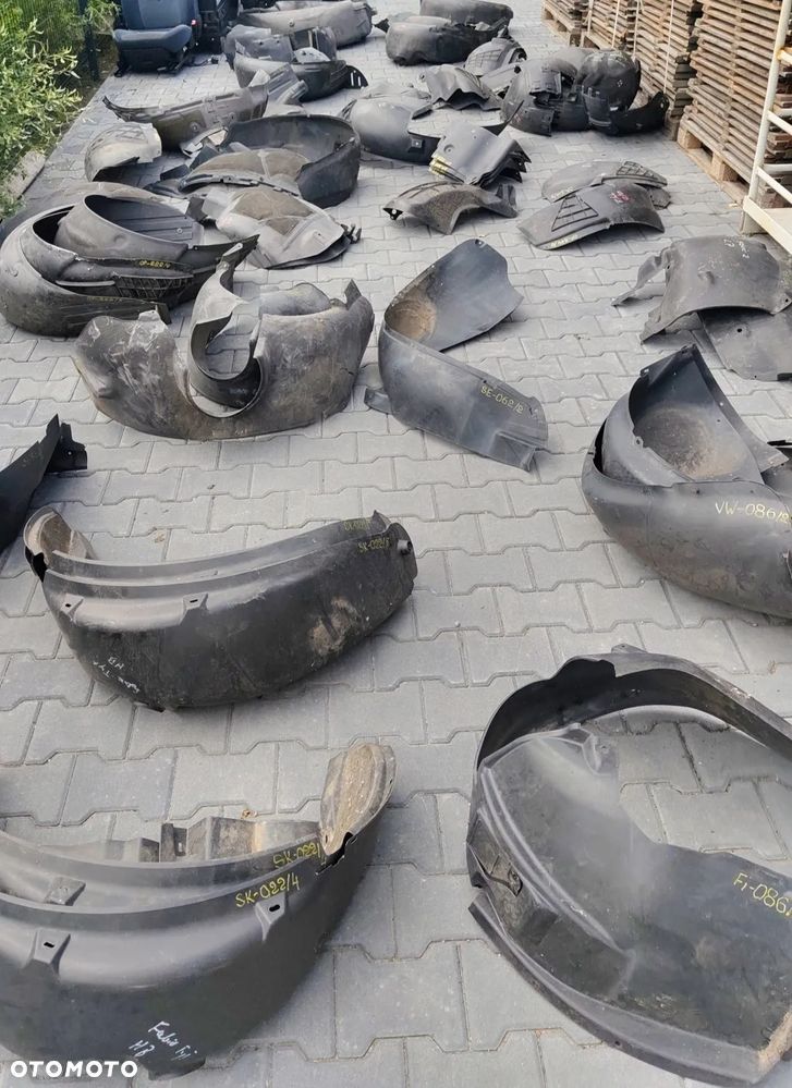 W-wa MIX 300szt NADKOLE ZAKOLE PRZEDNIE TYLNIE  LEWE PRAWE PLASTIK MATERIAŁ - 1