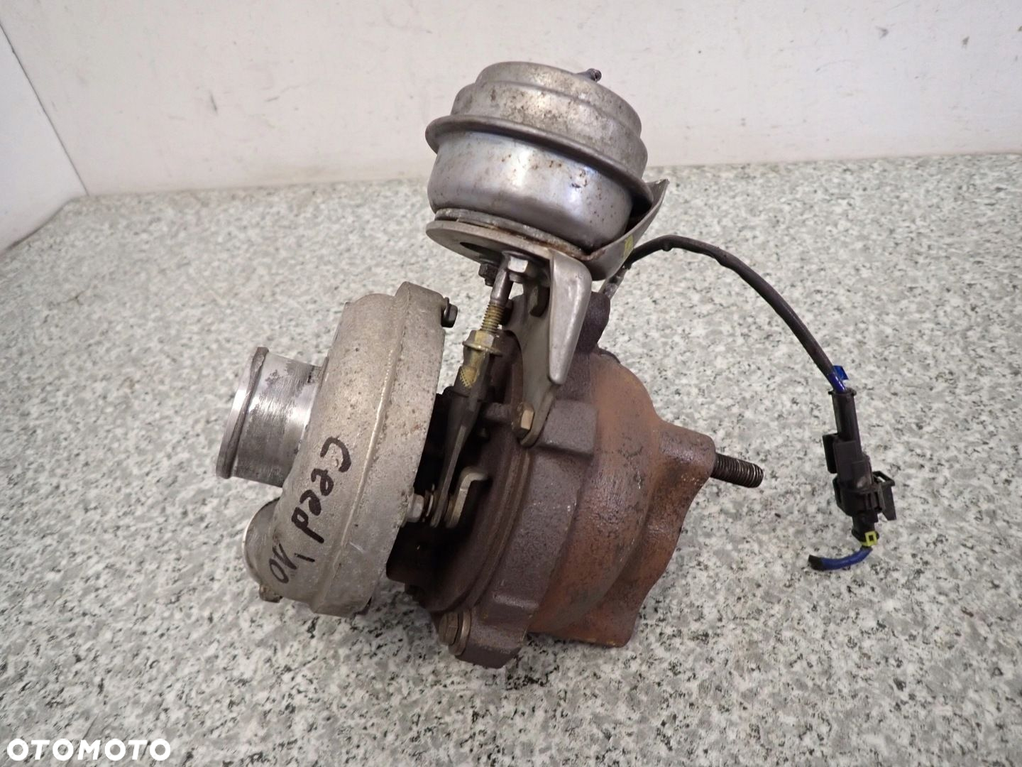 HYUNDAI i30 KIA CEED 06-12 1.6 CRDI TURBINA SPRĘŻARKA - 2