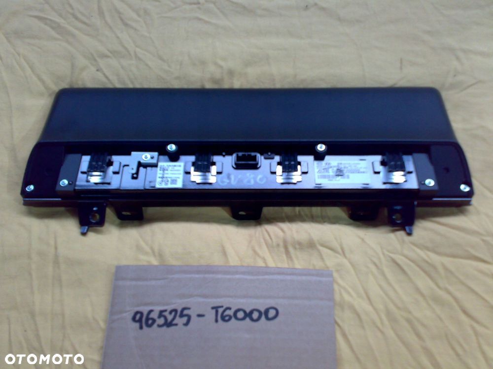 genesis gv80 2021 - wyświetlacz nawigacji radia radio monitor - 3