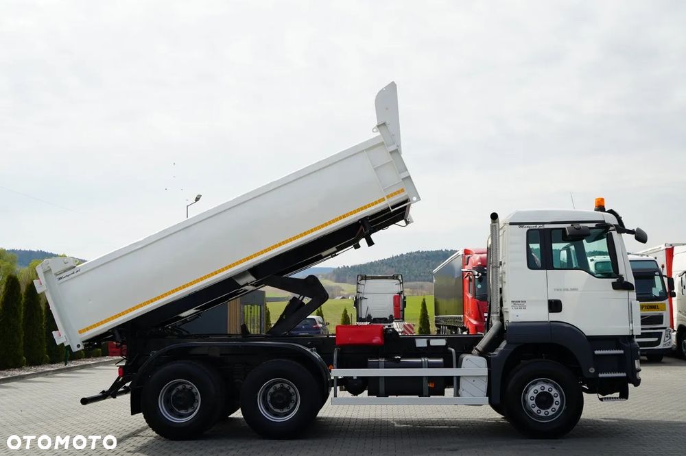 MAN TGS 26.360 / 6X4 / 2 STRONNA WYWROTKA / HYDROBURTA / BORDMATIC MANUAL - 5