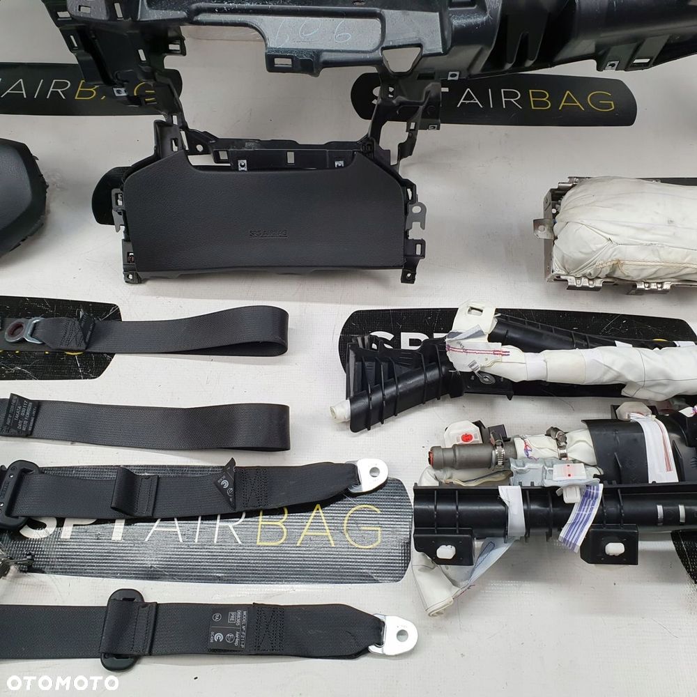 TOYOTA C-HR LIFT DESKA ROZDZIELCZA KONSOLA KOKPIT PULPIT PODUSZKI AIRBAG AIR BAG PASY KIT SET - 8