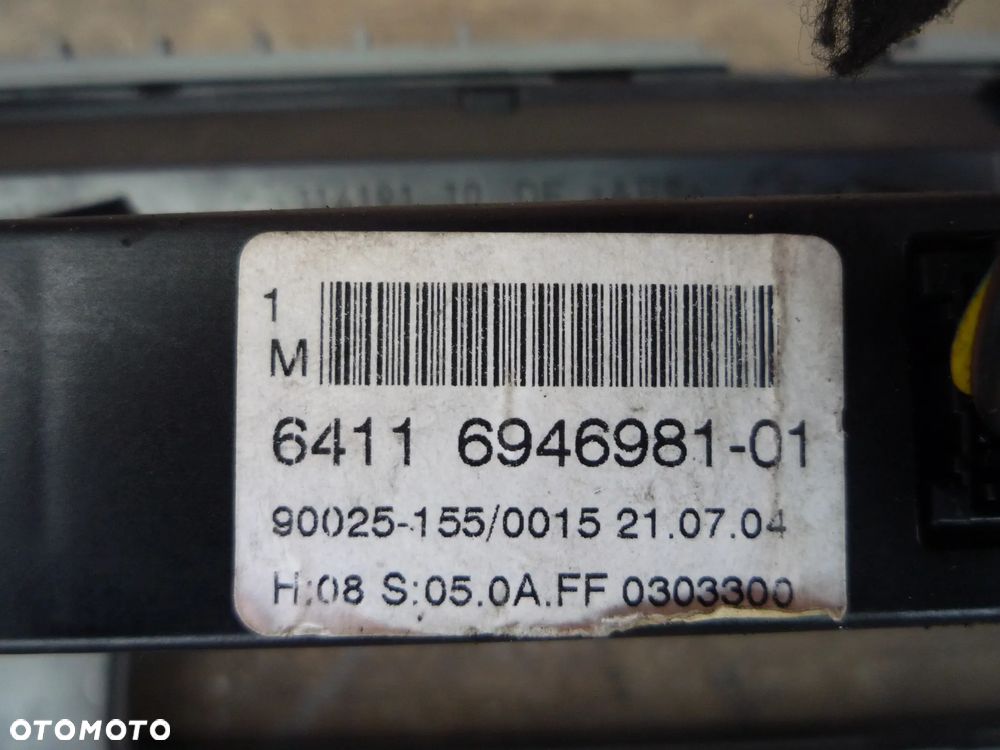 BMW E61 PANEL NAWIEWU KLIMATYZACJI - 3