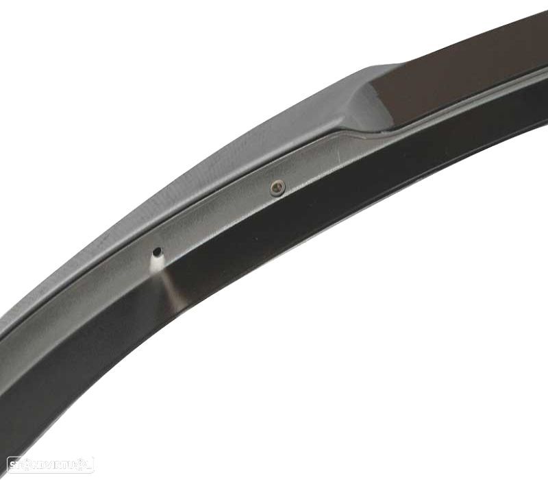 SPOILER TRASEIRO LIP BMW SERIE 4 F33 F83 CABRIO LOOK M4 PRETO BRILHANTE - 5