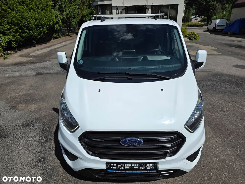 Ford Custom klima led hak ele fotele/szyba/lusterka tempomat kamera przebieg77936km rok2023 - 19