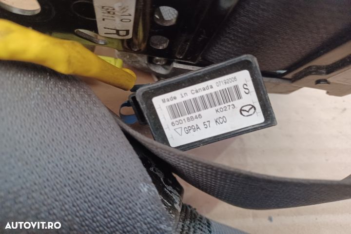 Centura siguranta fata stanga C9283N GP9A-57-KCO Mazda 6 GG [facelift - 3