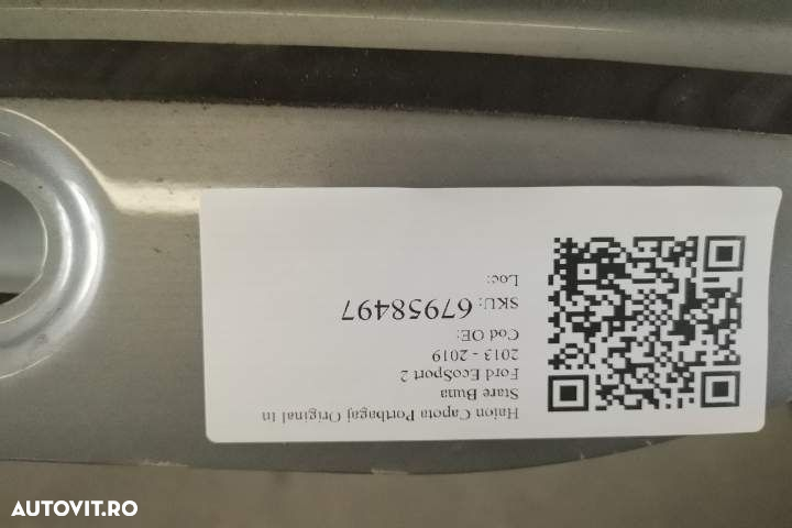 Haion Capota Portbagaj Original In Stare Buna Ford  EcoSport  2 [2013 - 5