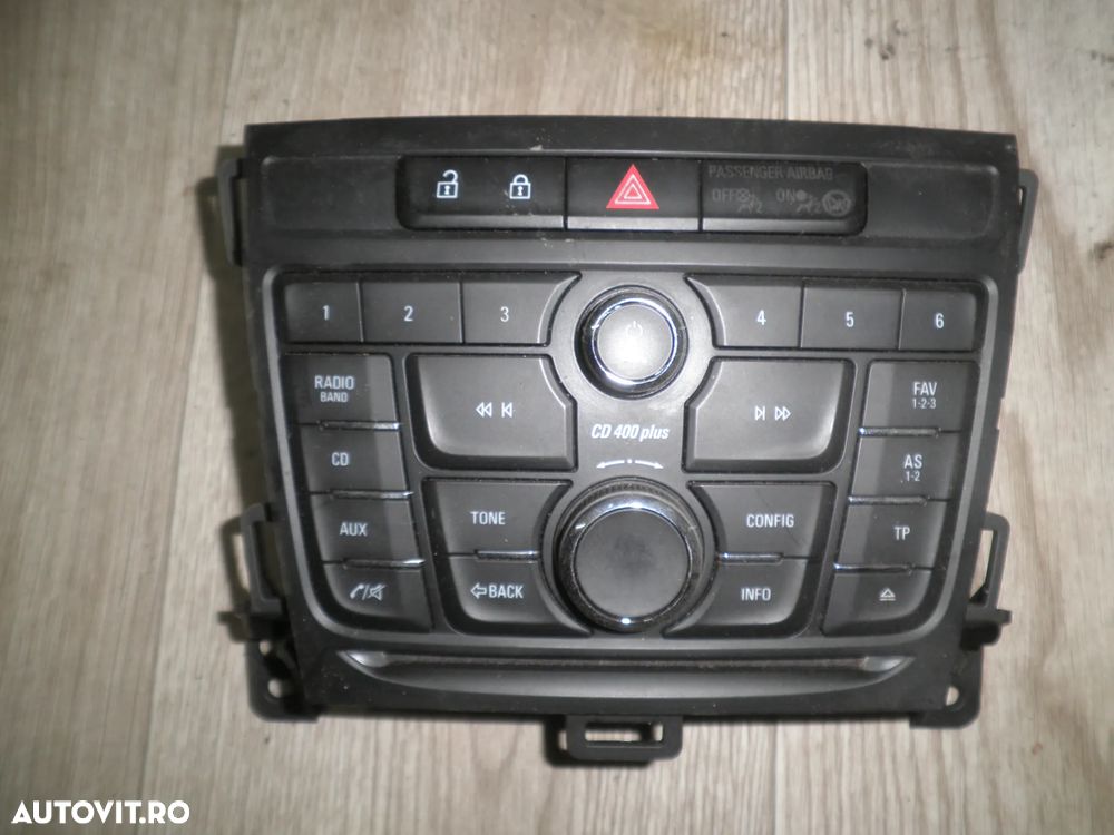 Panou comenzi radio Opel Zafira C 13435410