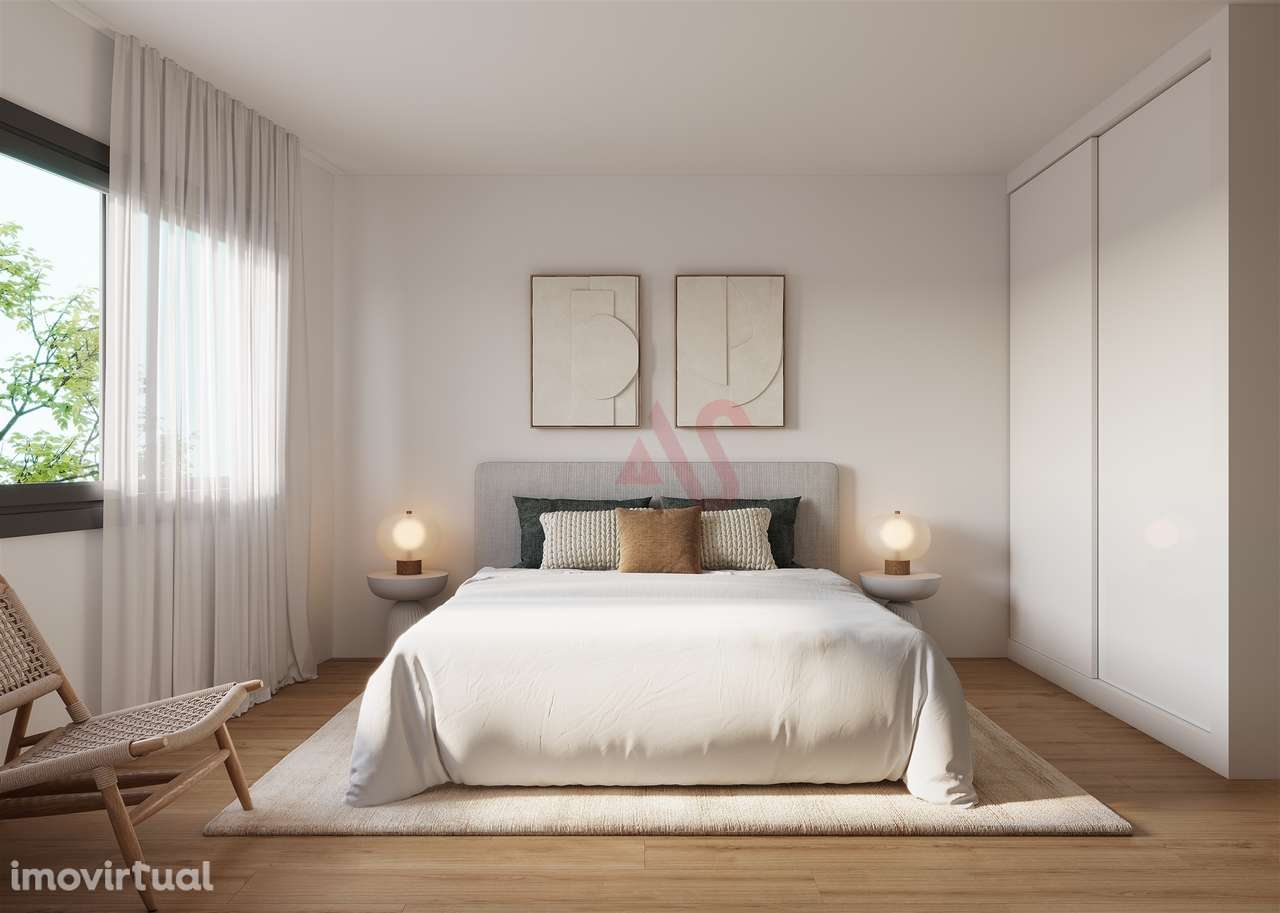Apartamento T3 Novo no Empreendimento Leonardo Coimbra Residence - Lix - Grande imagem: 3/5
