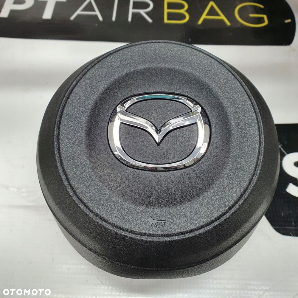 MAZDA 2 II LIFT DESKA ROZDZIELCZA KONSOLA KOKPIT PULPIT PODUSZKI AIRBAG AIR BAG PASY KIT SET - 8
