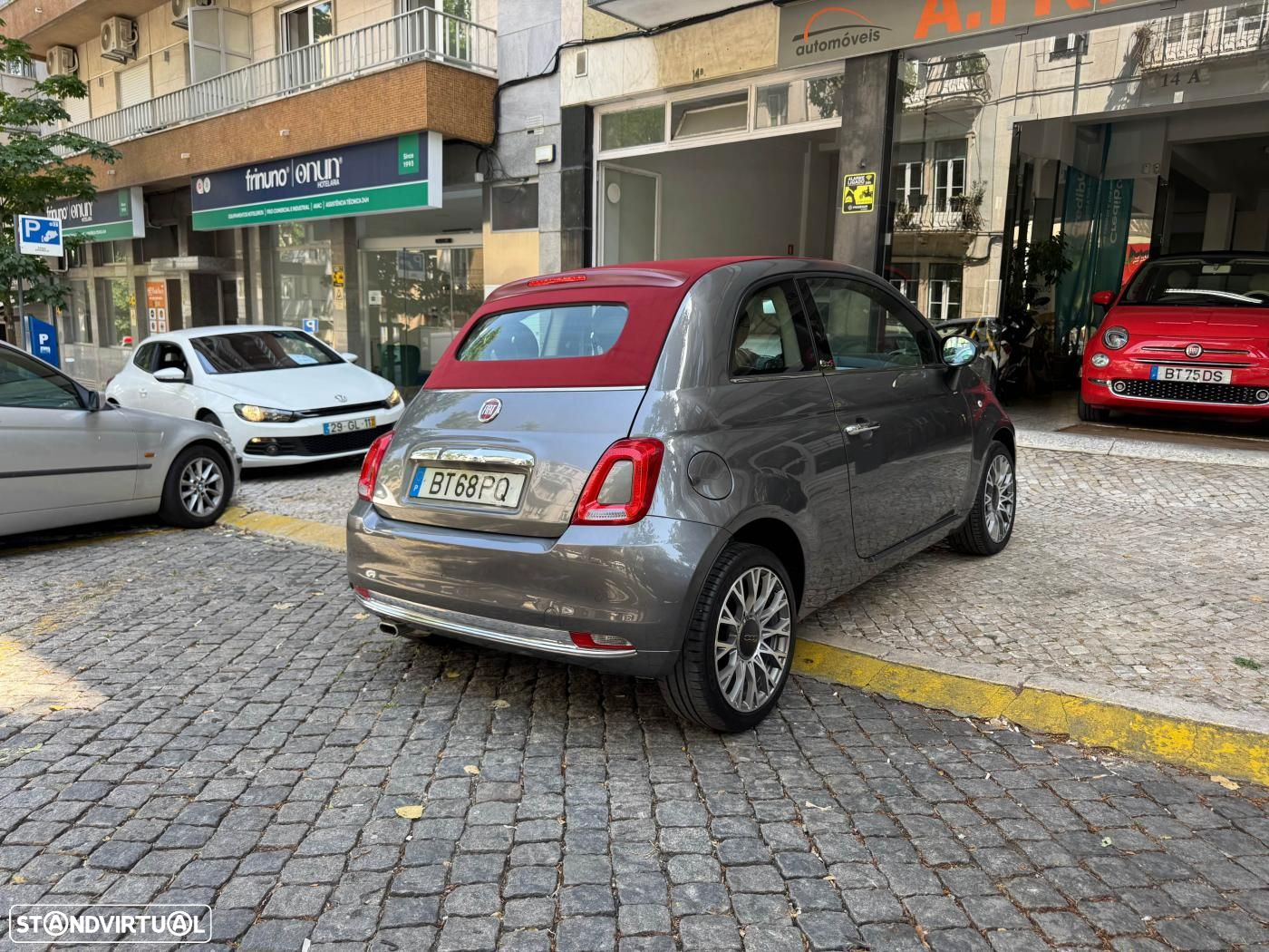 Fiat 500C 1.2 Lounge Dualogic - 8