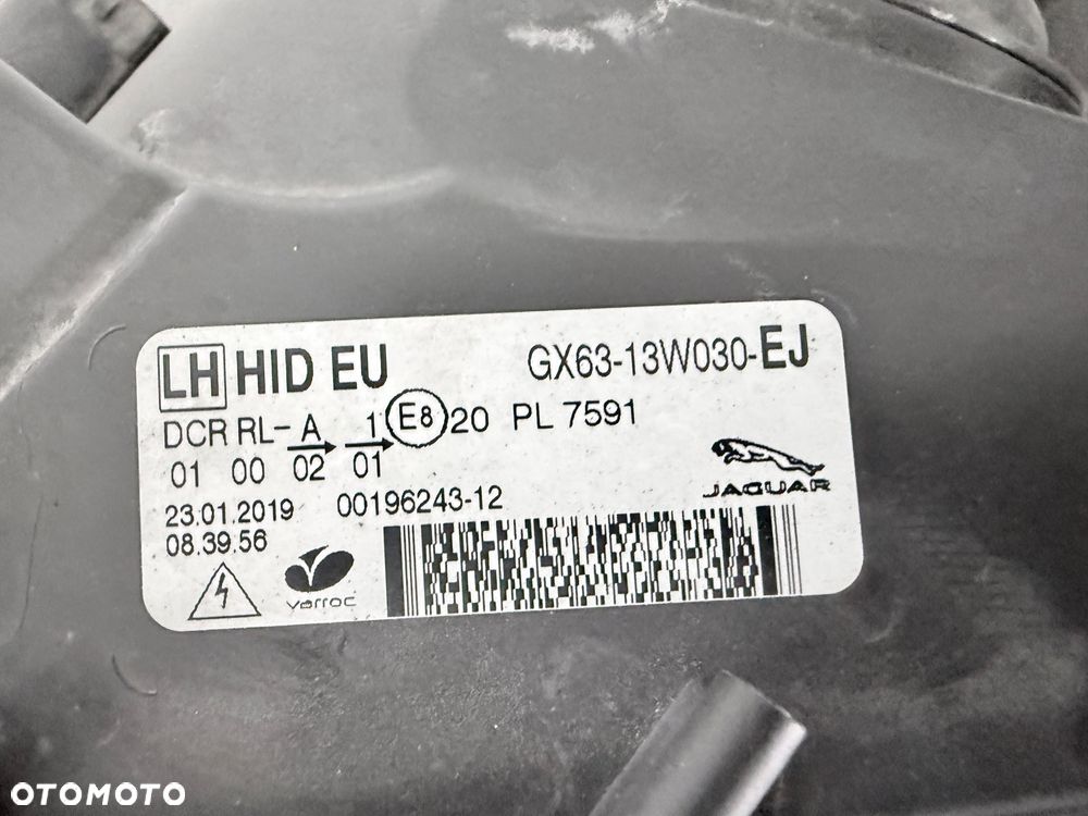 Lampa przednia lewa Jaguar XF X260 GX6313W030EJ XENON - 4