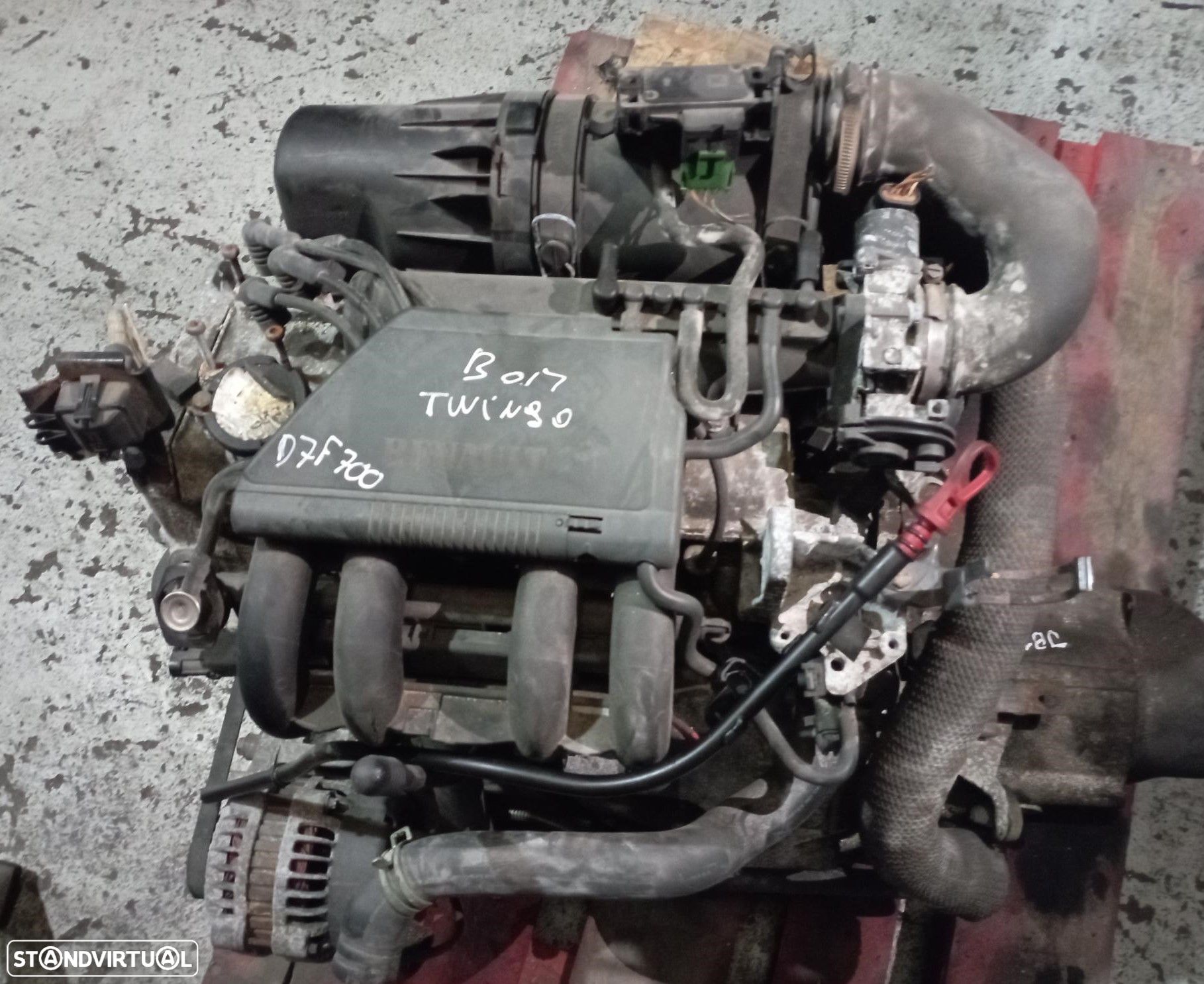 Motor Renault Twingo I/Clio 1.2 Ref: D7F700 - 1